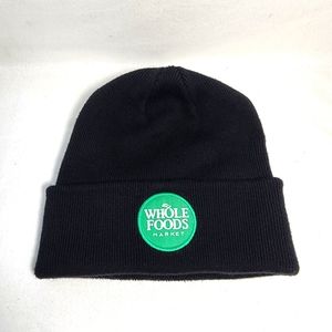 Whole Foods Market Beanie Black One Size